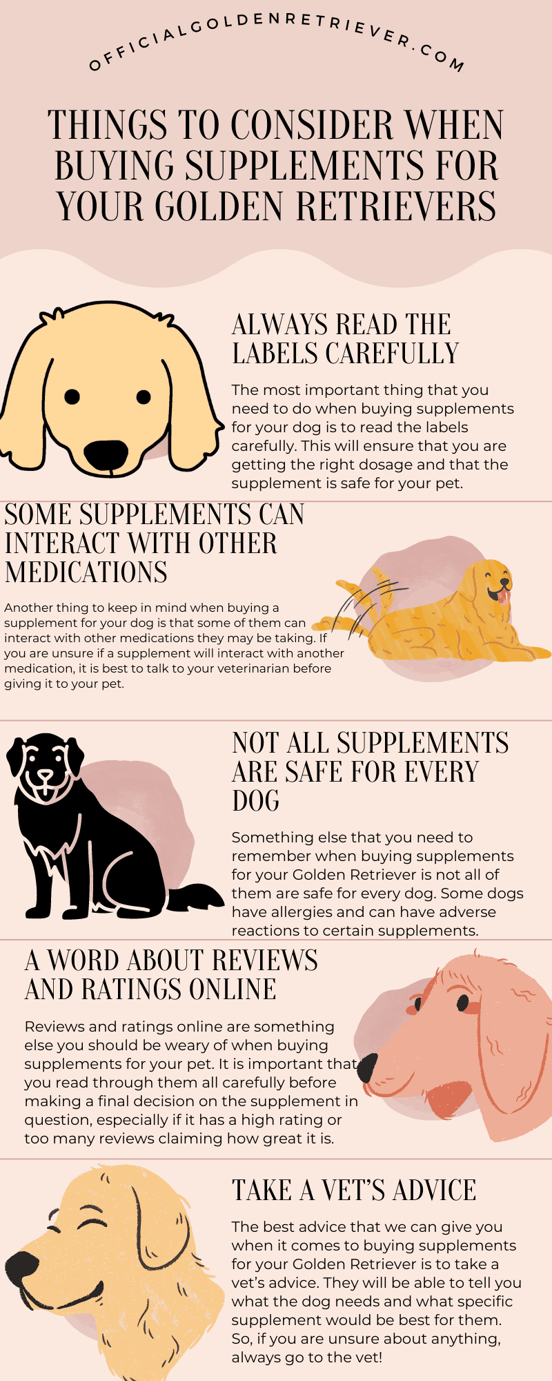 Best Supplements for Golden Retrievers - Official Golden Retriever